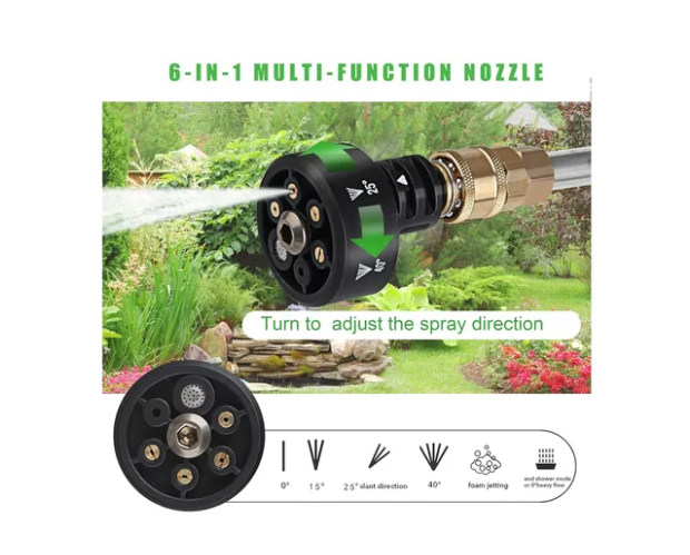 HIDROLAVADORA 6 CHORROS